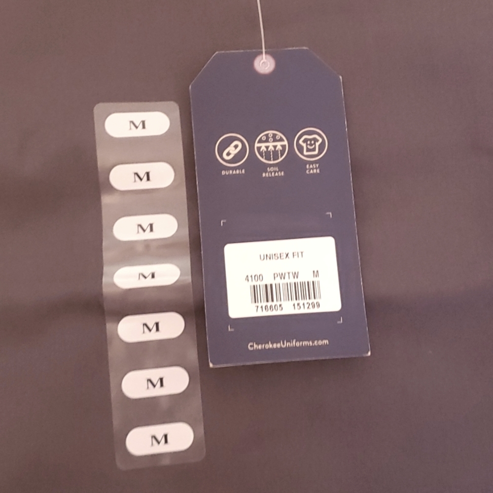 Cherokee scrub NWT 4100 pewter - Picture 2 of 3